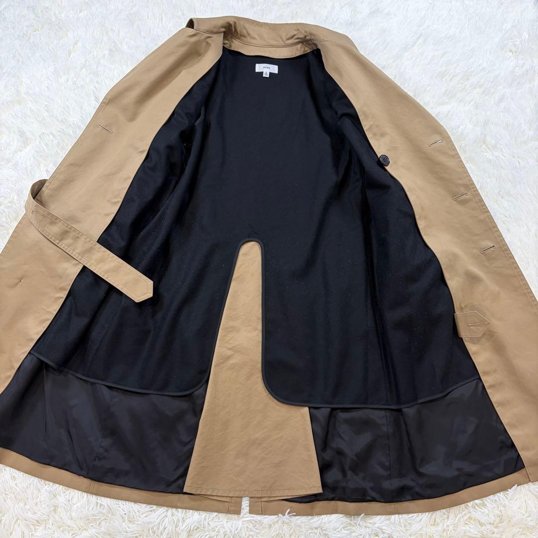 【美品】HYKE トレンチコート ロング 春用 ライナー ベルト ベージュ 2