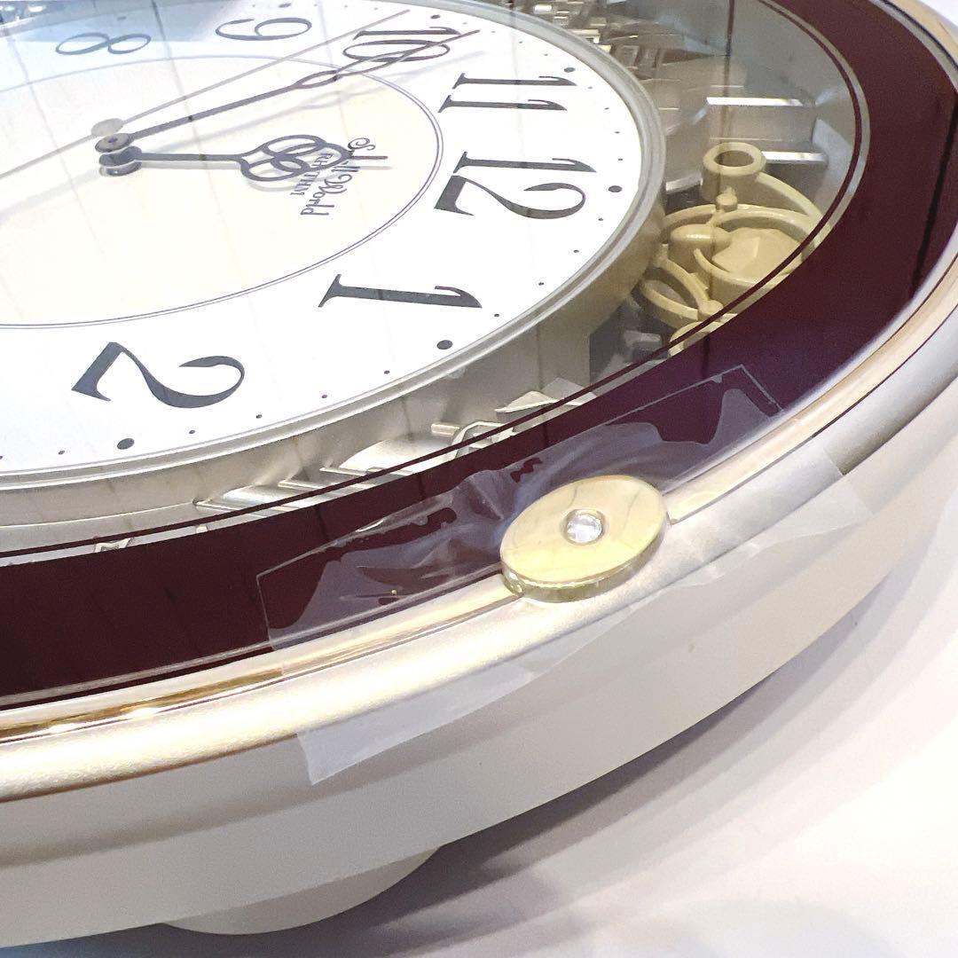 未使用品リズム時計 Small World 4MN523RH スモールワールド