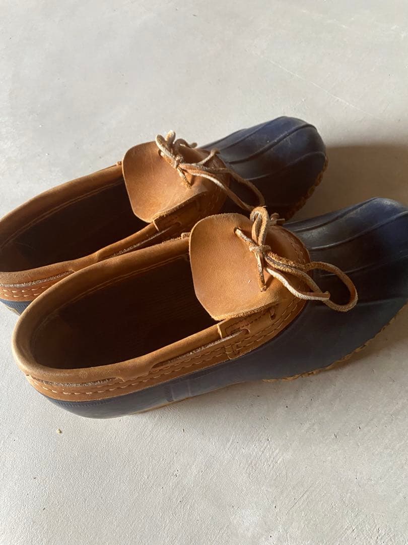 L.L. Bean Bean Boots ネイビー/ブラウン