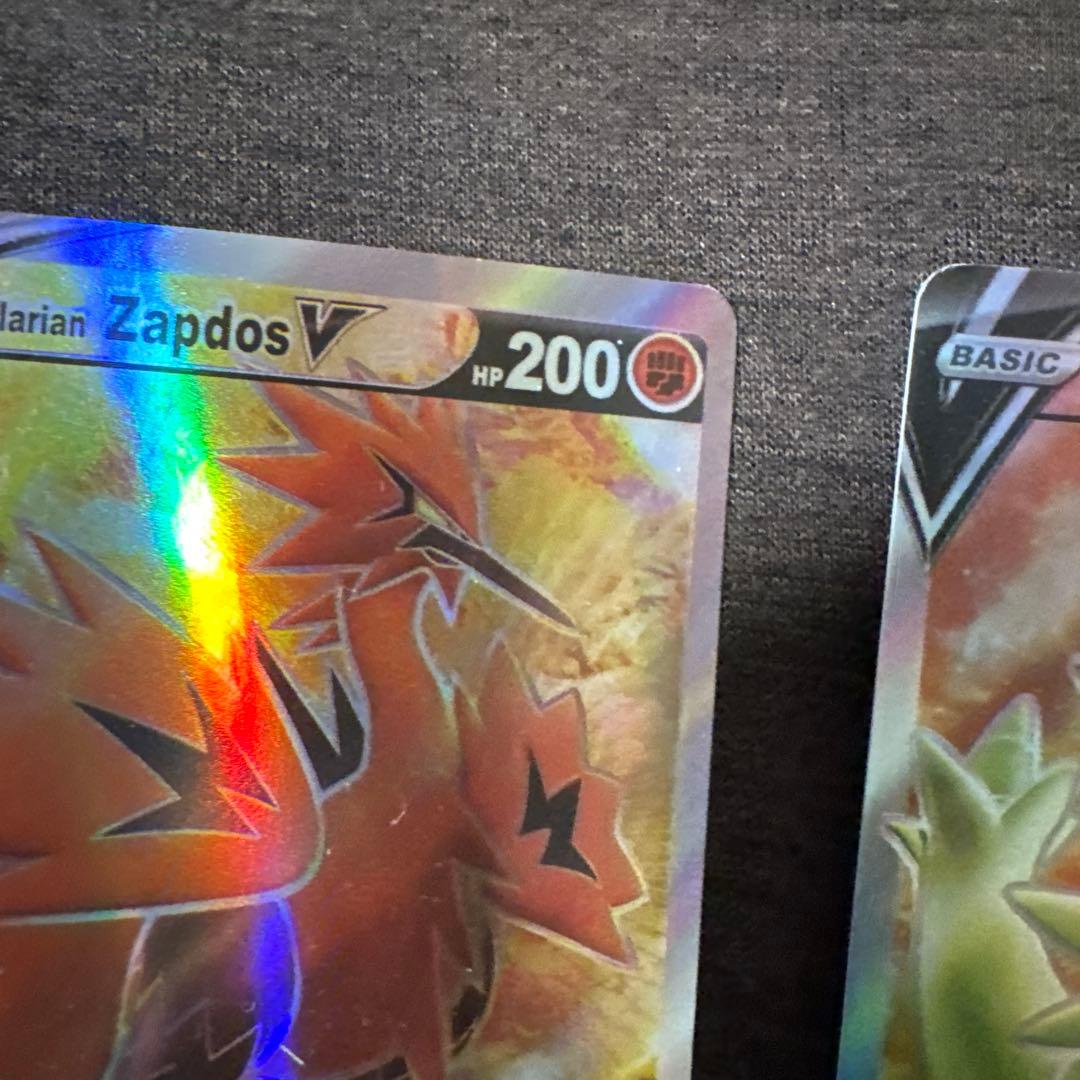 Galarian Zapdos V & Tyranitar V セット
