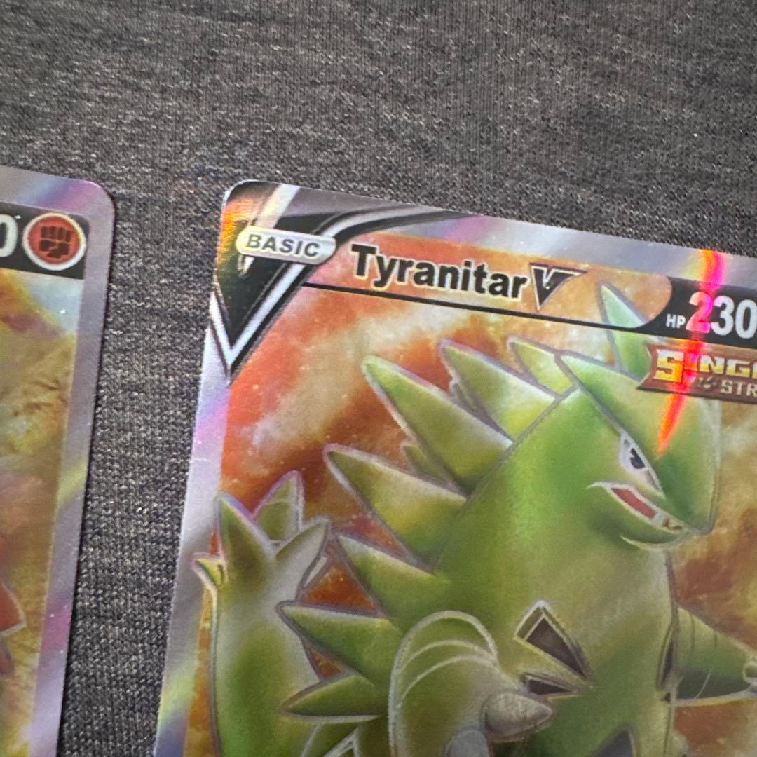 Galarian Zapdos V & Tyranitar V セット