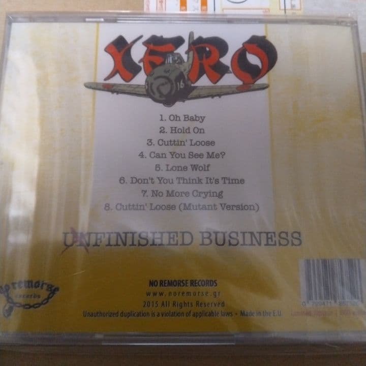 XERO/ UNFINISHED BUSINESS 輸入盤CD NWOBHM
