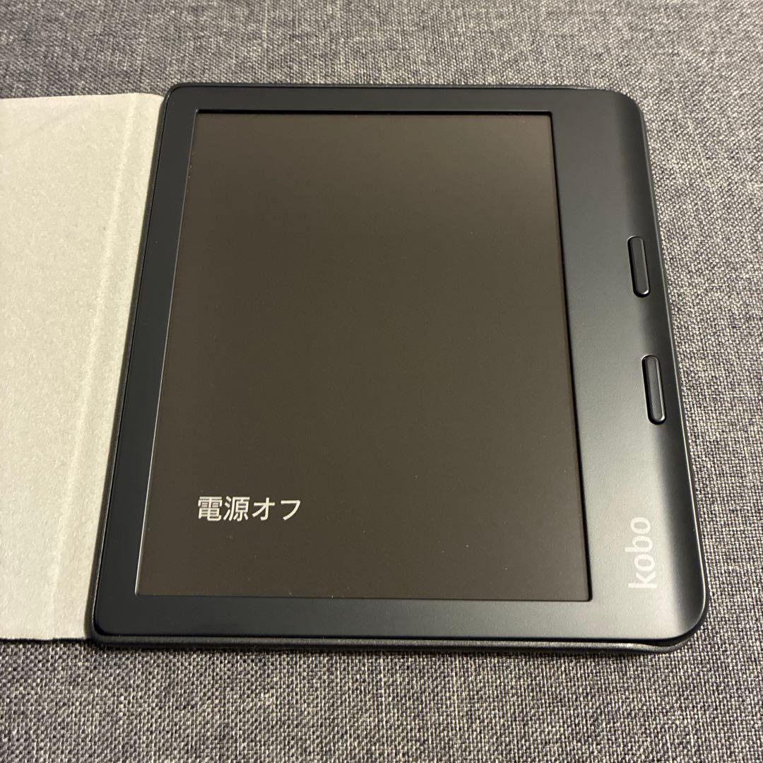 Kobo Libra colour ブラック 本体・箱・別売り専用カバー付き
