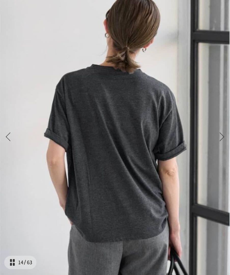 新品✨️FRAMeWORK フレームワーク SMILE TEE グレー フリー