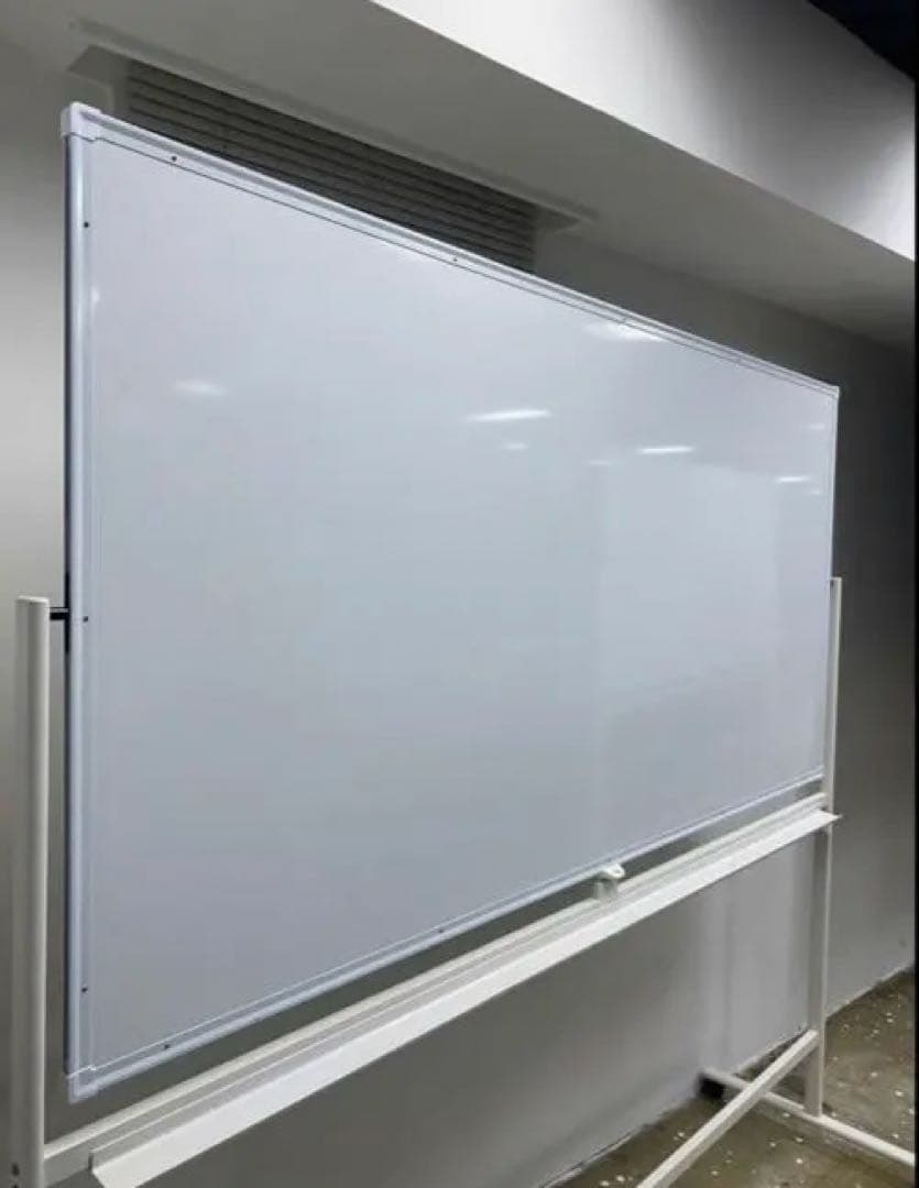 両面ホワイトボード 大型 スタンド式