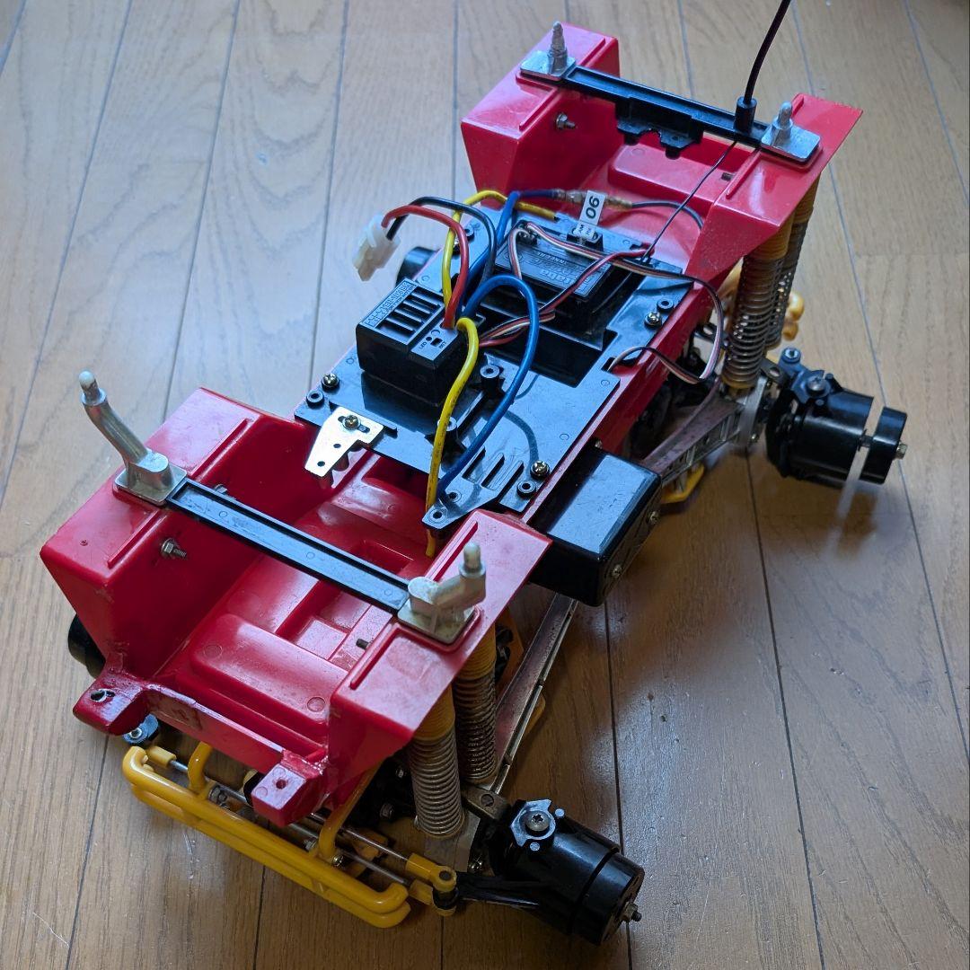 1/10RC 4×4×4 モンスタートラック ブルヘッド プロポ＆バッテリー付き
