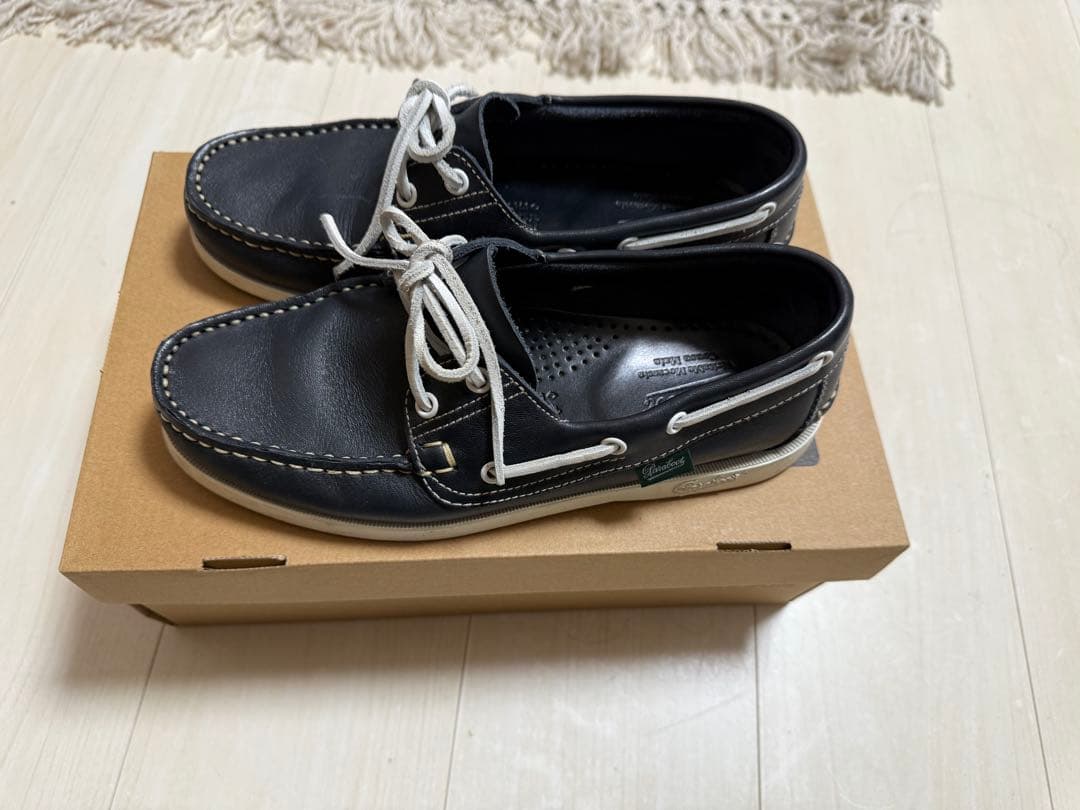【値下げ】パラブーツ・デッキシューズ　BARTH / NAVY
