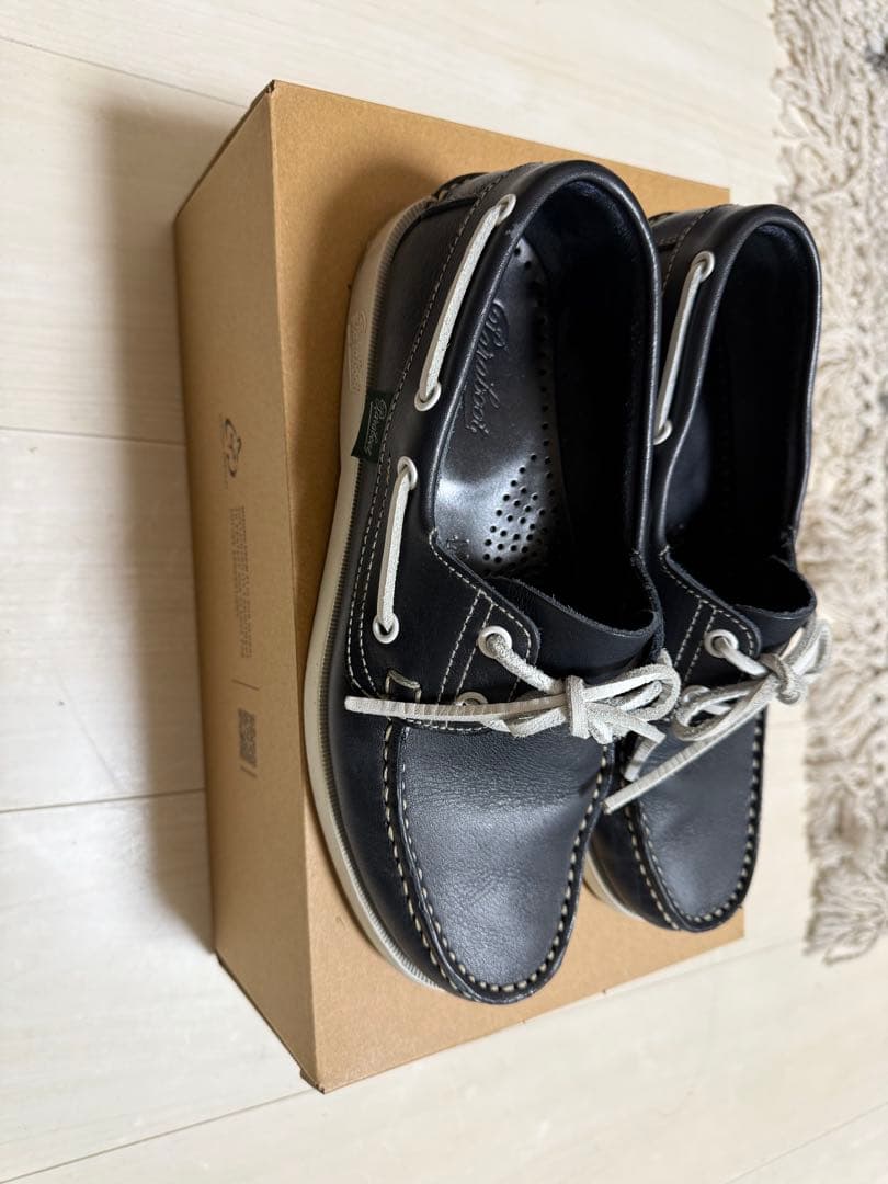 【値下げ】パラブーツ・デッキシューズ　BARTH / NAVY