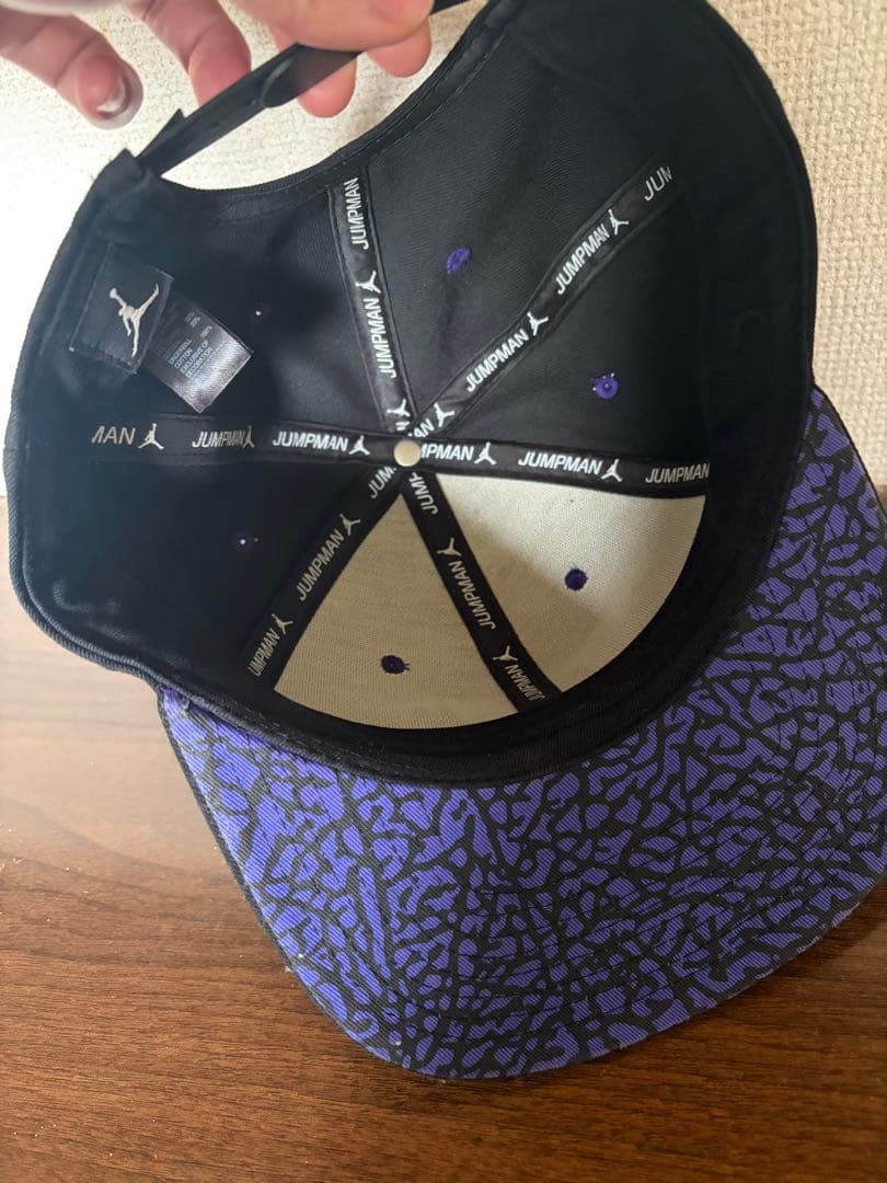 Jordan TOKYO キャップ 黒/紫 NIKE Cap