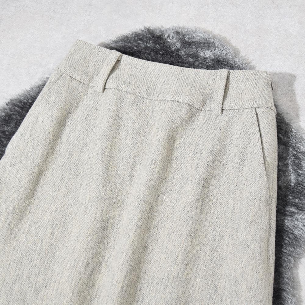 【極美品】MARGARET HOWELL WOOL TWEED SKIRT