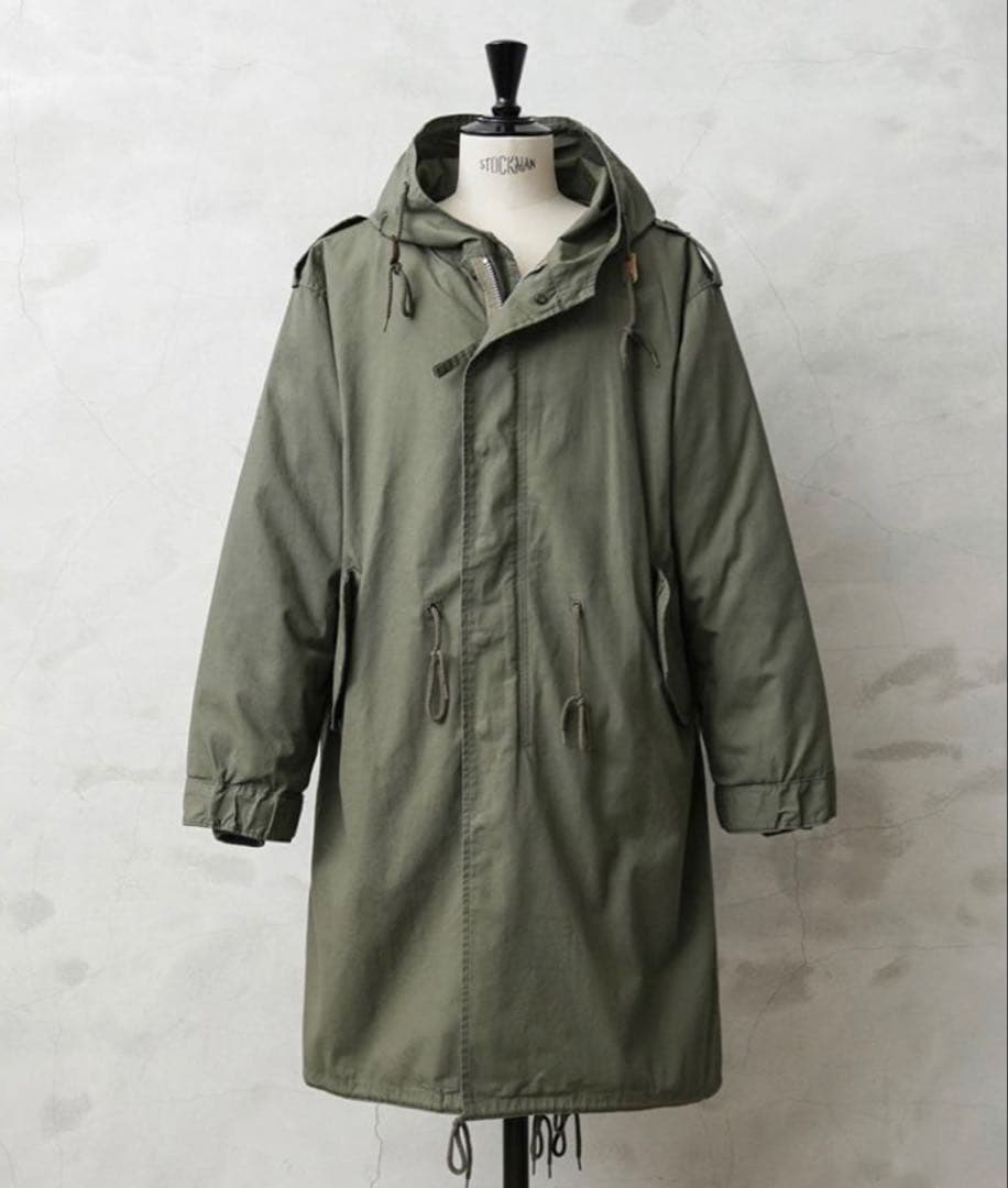 新品HOUSTON米軍M-51パーカモッズコート5409Mヒューストンライナー付