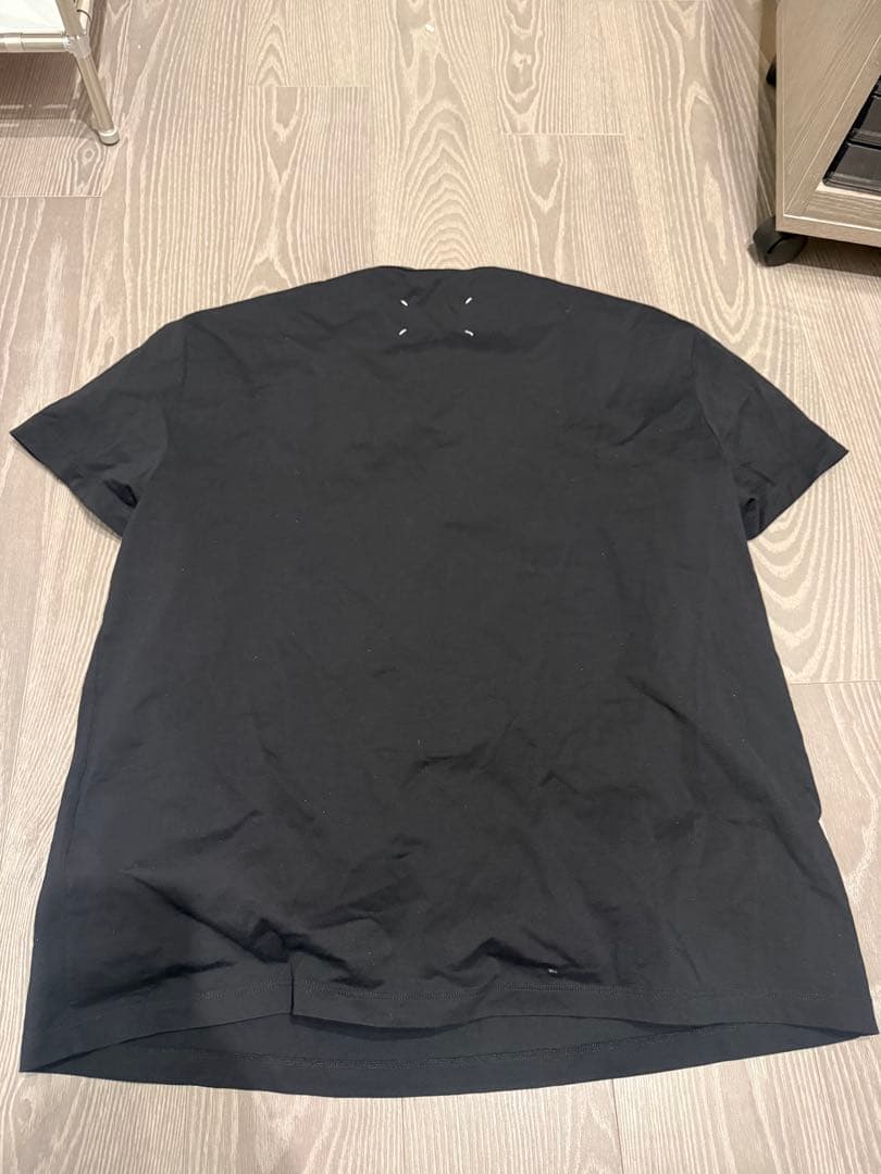 Maison Margiela ブラック Tシャツ L
