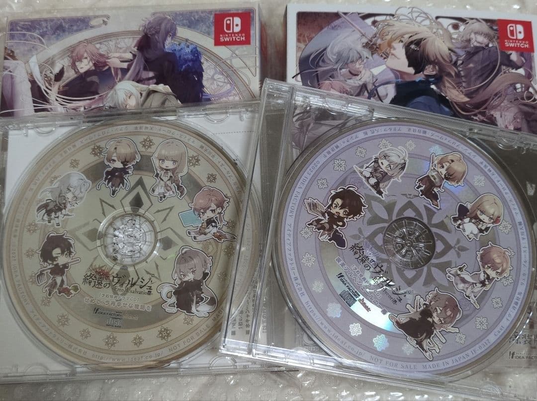 【Switchソフト】終遠のヴィルシュ 本編＋FD 限定版、特装版セット