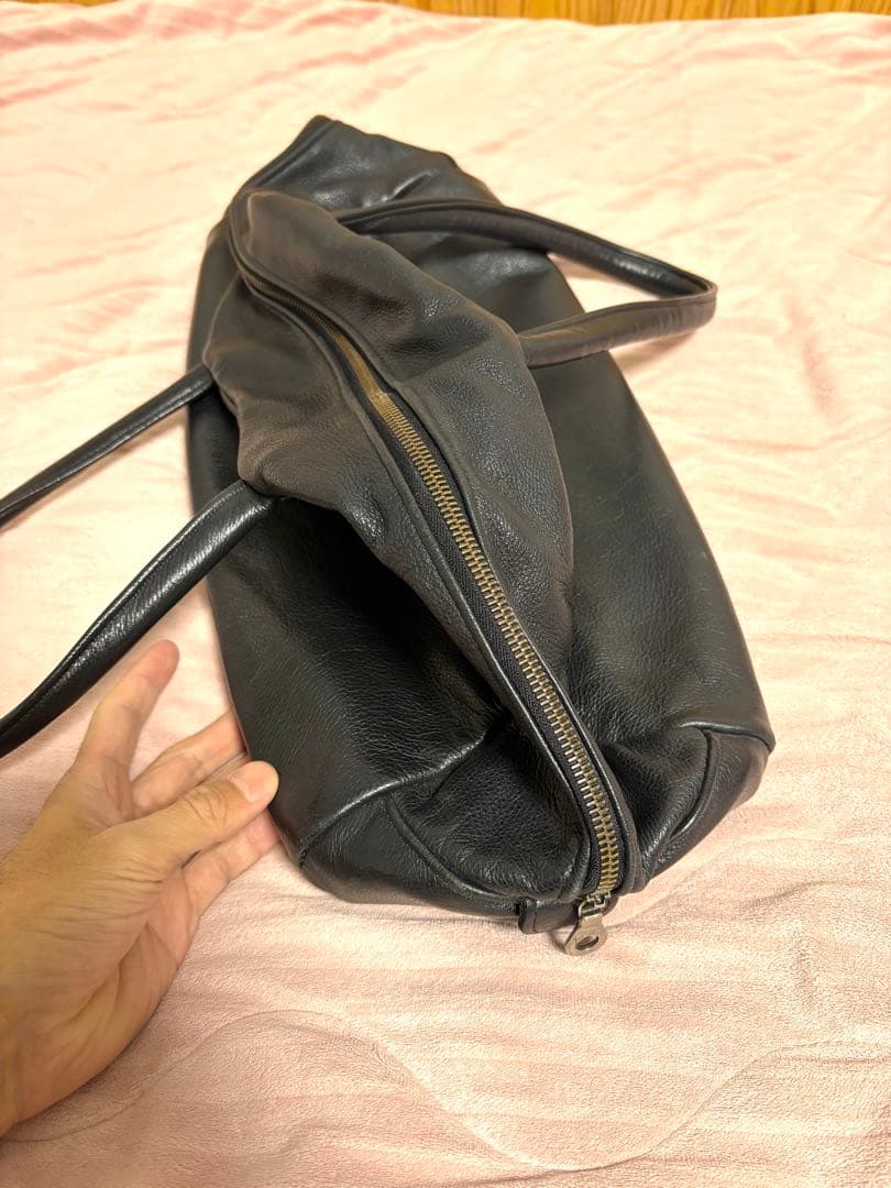 Jas.M.B Boston Bag ジャスエンビ ボストンバック ブラック