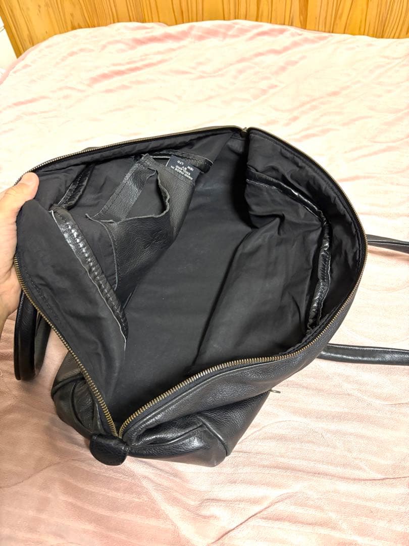 Jas.M.B Boston Bag ジャスエンビ ボストンバック ブラック