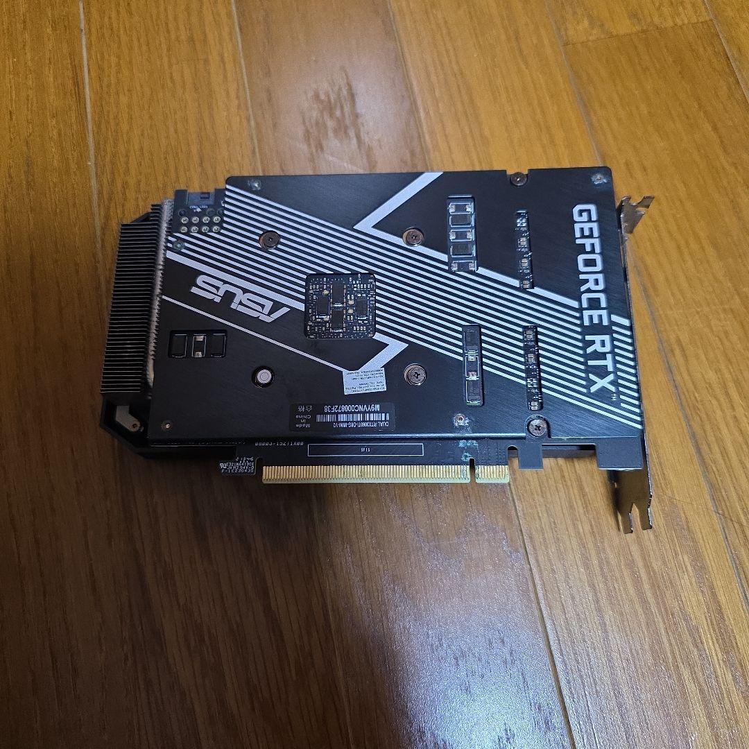 ASUS デュアルファン グラフィックボード 3060 TI ジャンク