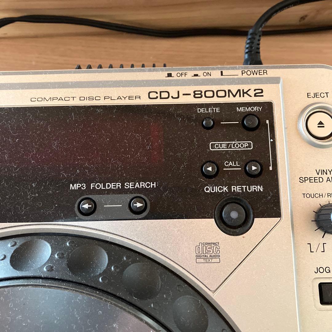 Pioneer CDJ-800MK2 コンパクトディスクプレーヤー