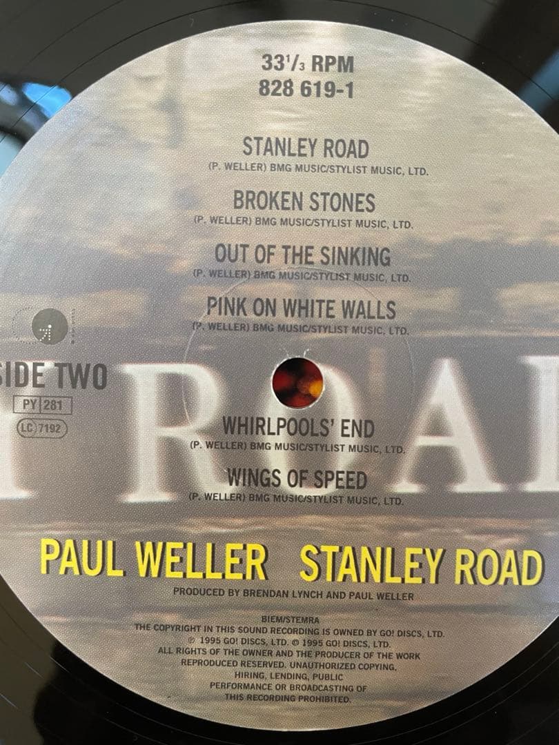 PAUL WELLER STANLEY ROAD レコード　オリジナルLP