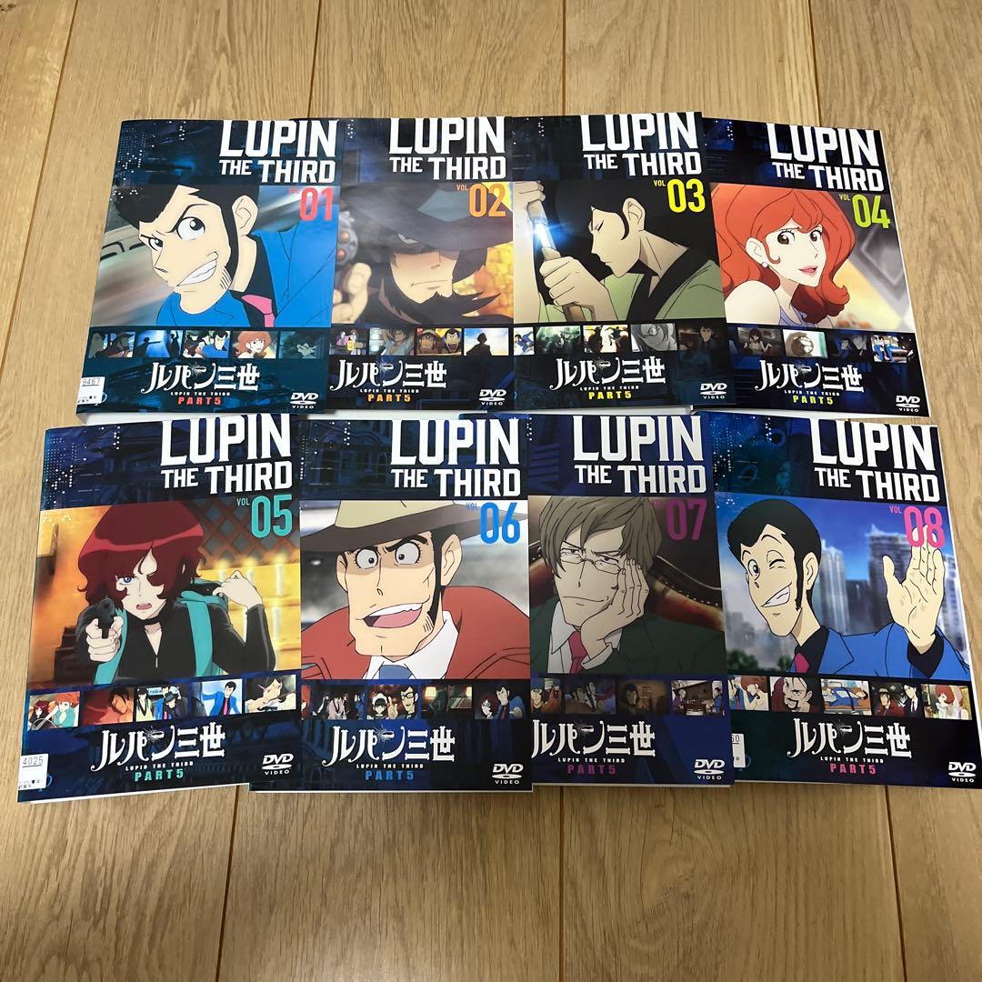 ルパン三世 PART 4・5・6 レンタル落ちDVD 全24巻 全巻 アニメ