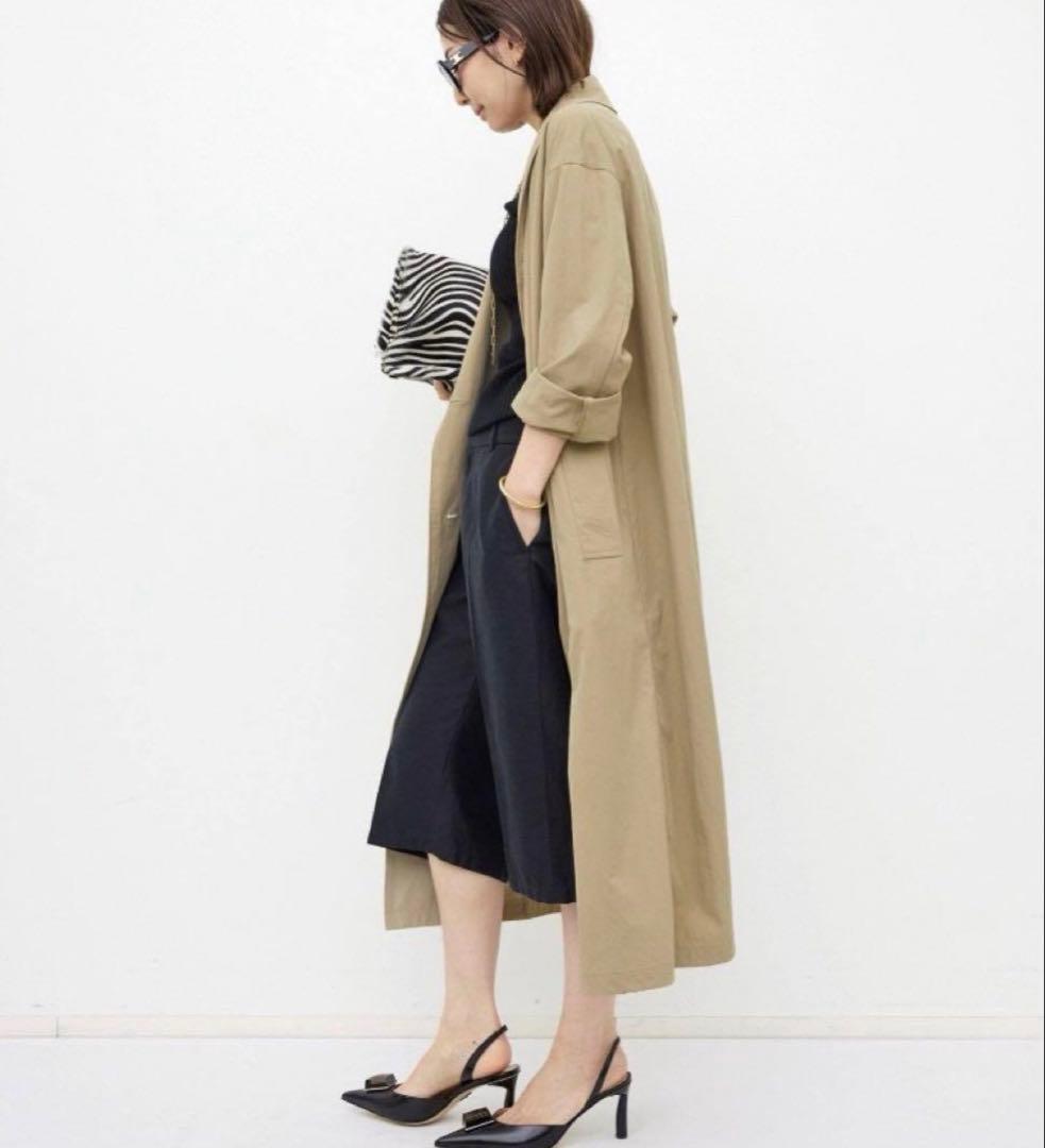 ジャケット・アウター L'Appartement ECOTTONY NYLON TRENCH COAT
