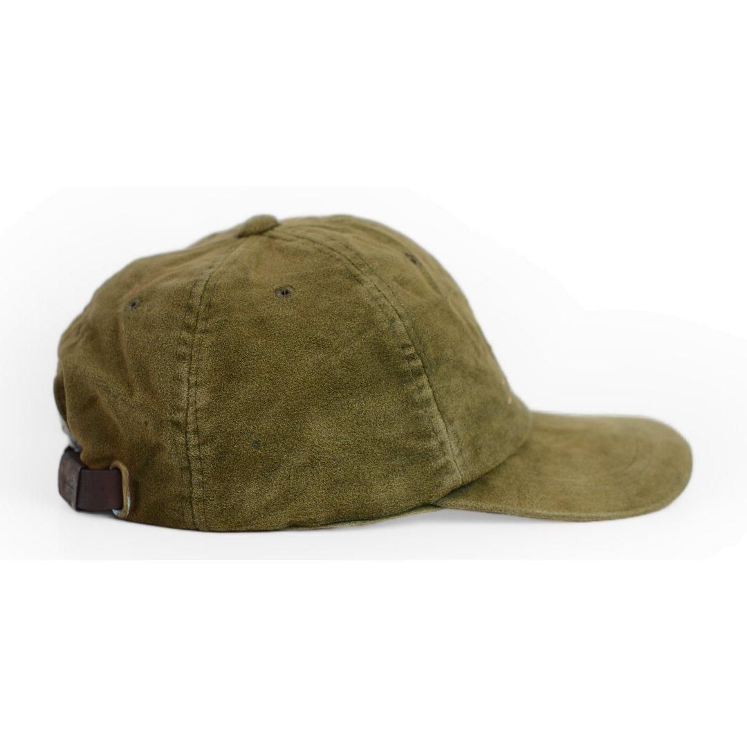 90s Eddie Bauer 白タグ キャップ オリーブ エディーバウアー