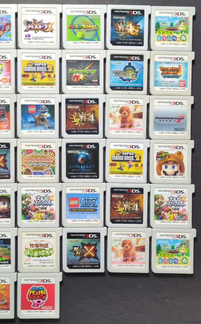 【ソフト単品】3DSソフト　50点セット④　動作確認済み