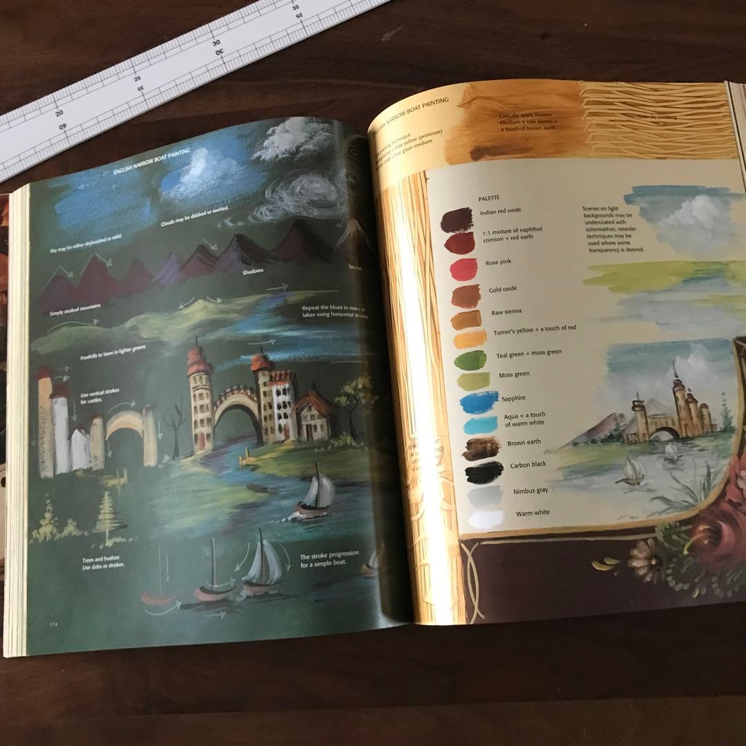 トールペイント洋書　ジョソーニャガイドブック