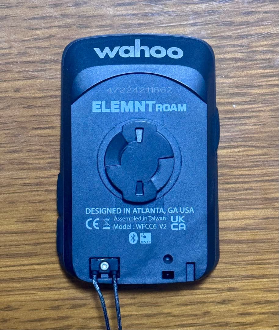 Wahoo ELEMENT ROAM V2サイクルコンピューター 本体