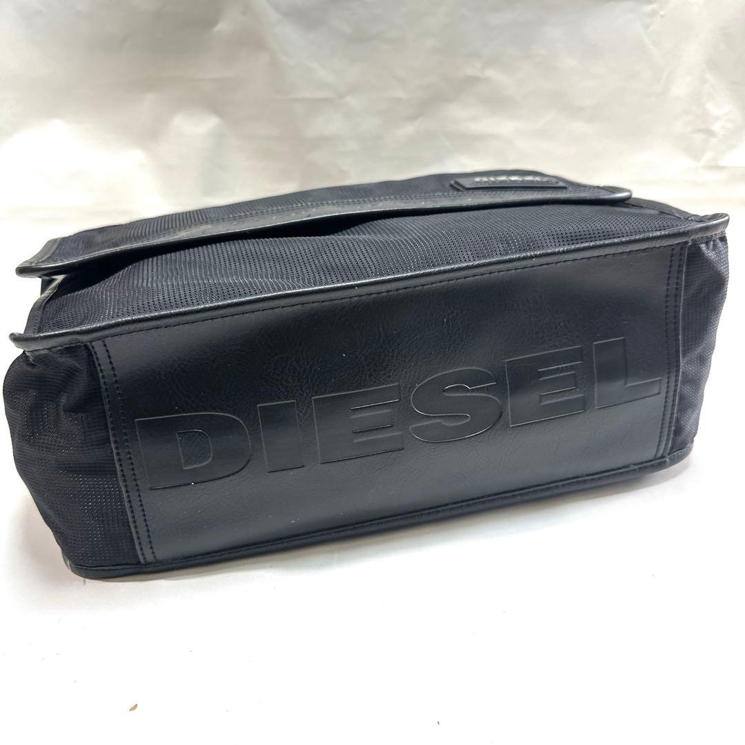 【未使用品❗️】　DIESEL メッセンジャーバッグ　ブラック(A4サイズ)