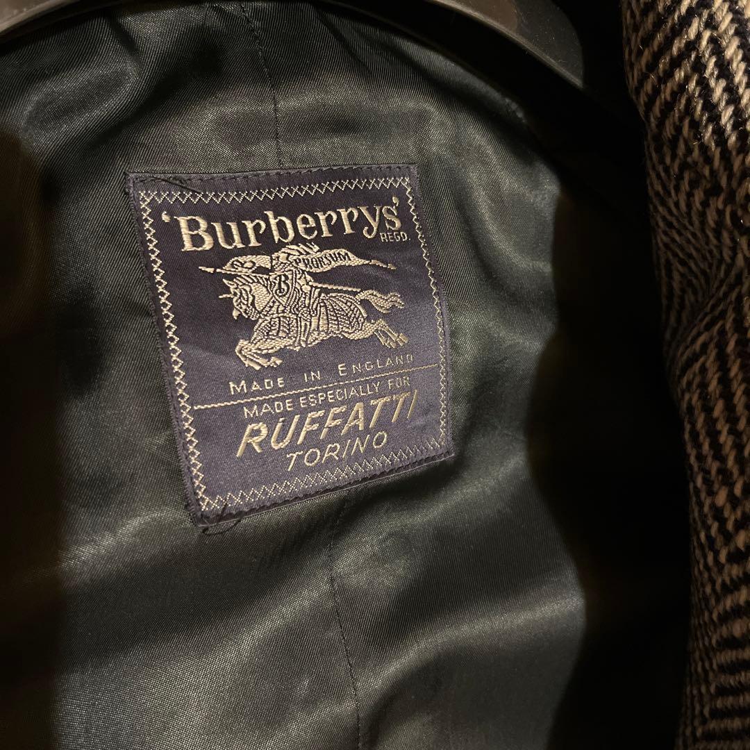 80' vintage Burberry ENGLAND製 バルカラーコート