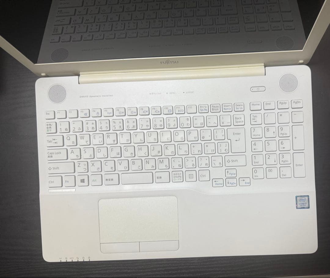 m*様 富士通FMVA50B3W2 Windows10　通常使用難あり