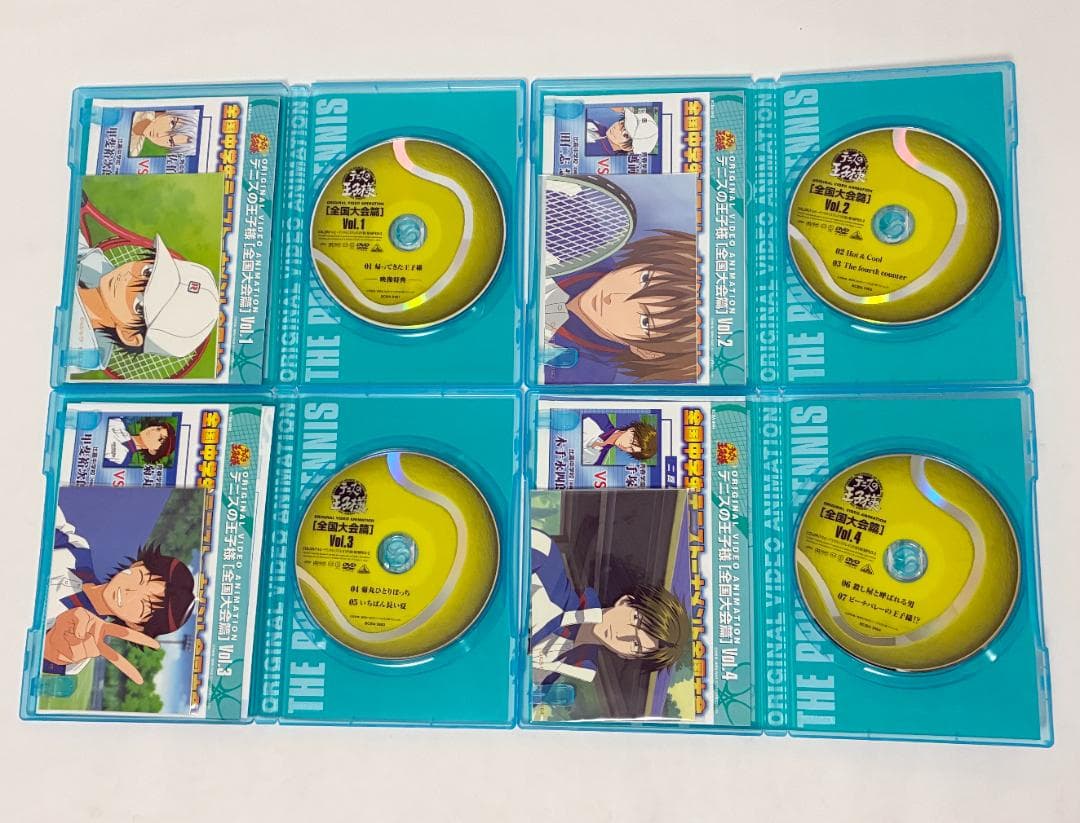 テニスの王子様 全国大会編 セル品 DVDセット