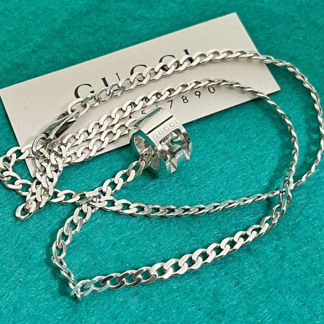 美品‼️GUCCI リングネックレス