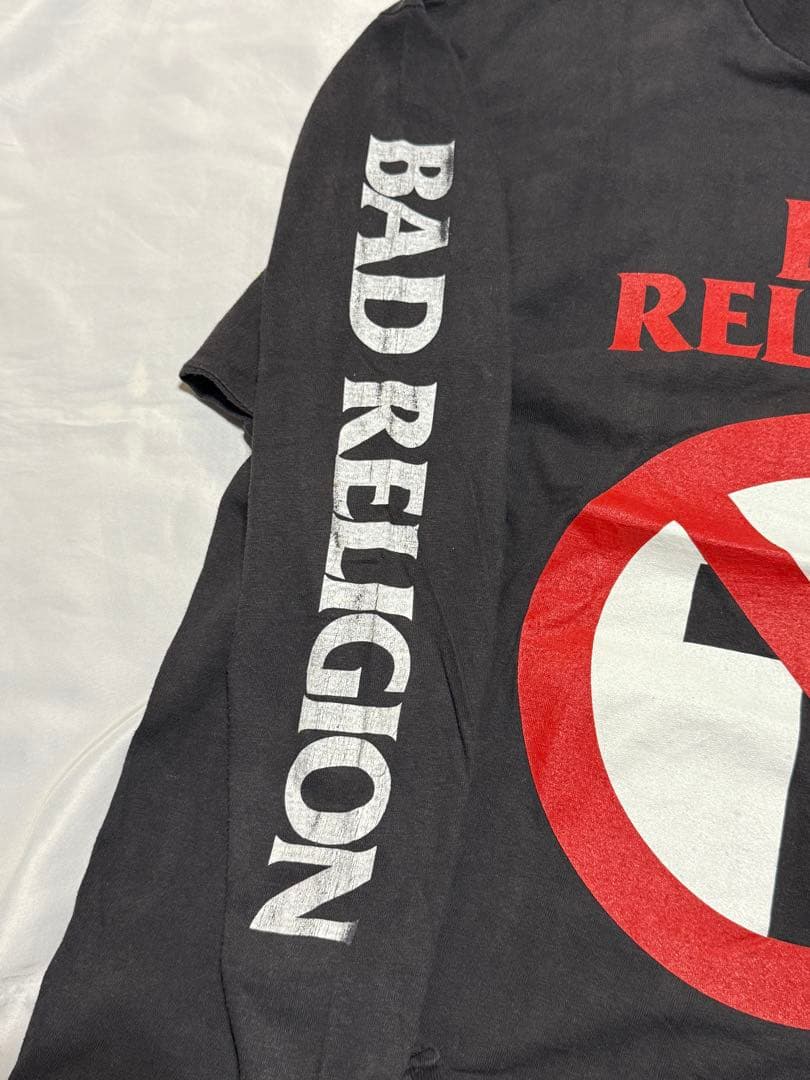 90s BAD RELIGION 長袖バンド Tシャツ XL バッドレリジョン