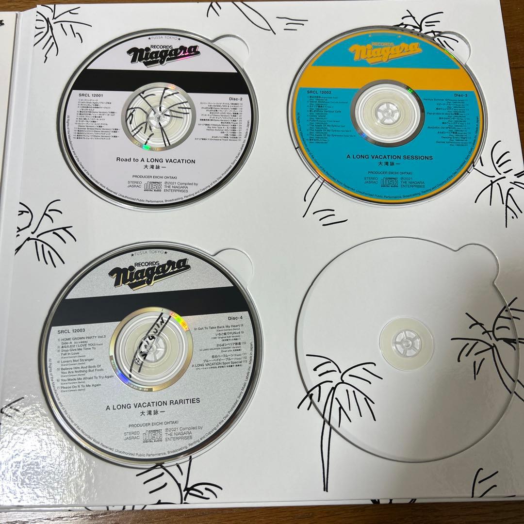 大滝詠一 A LONG VACATION VOXより4CD