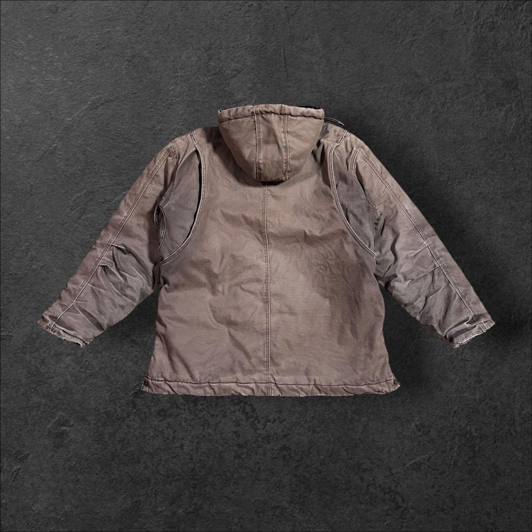 RIDGECUT ダックジャケットトラディショナルコートワークカバーオールフード