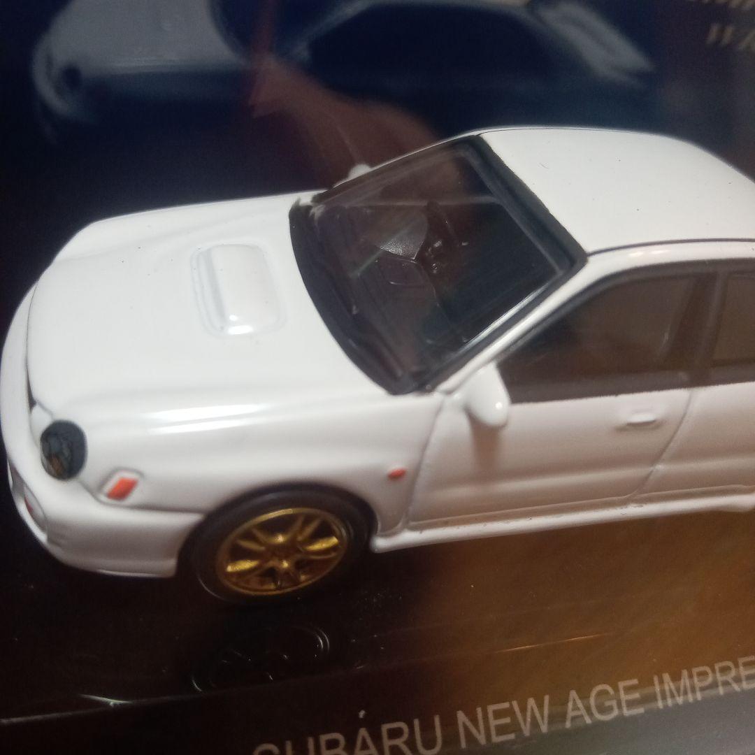 ミニカー AUTOart SUBARU NEW AGE IMPREZA STI 1:64
