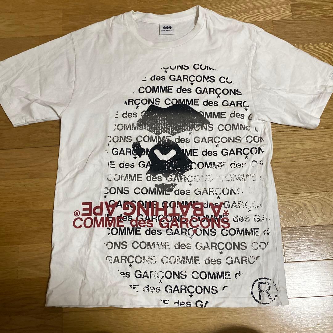 激レア　エイプ✖︎コムデギャルソン　Tシャツ