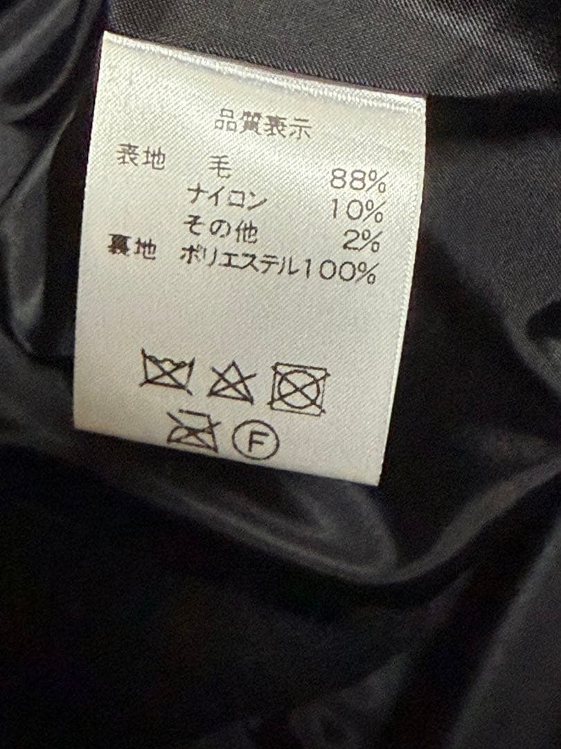 NO.S PROJECT クラージュコート ブラック M 日本産