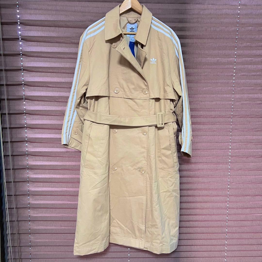 新品 XL adidas アディダス アディカラー トレンチコートIZ0382