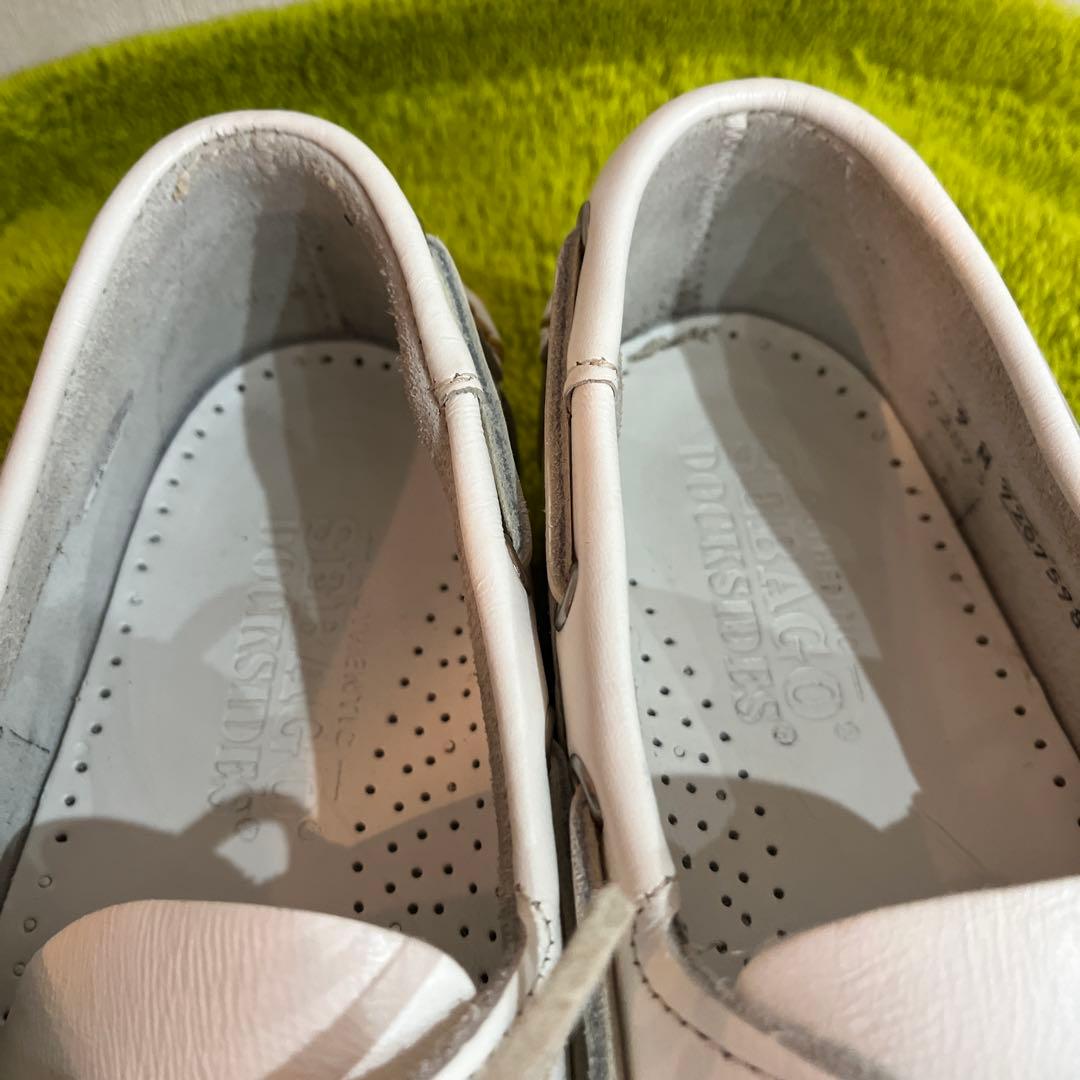 紳士用靴　SEBAGO レザースリッポン　デッキシューズ　サイズUS9
