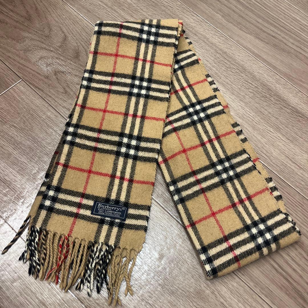 Burberry ノバチェックマフラー