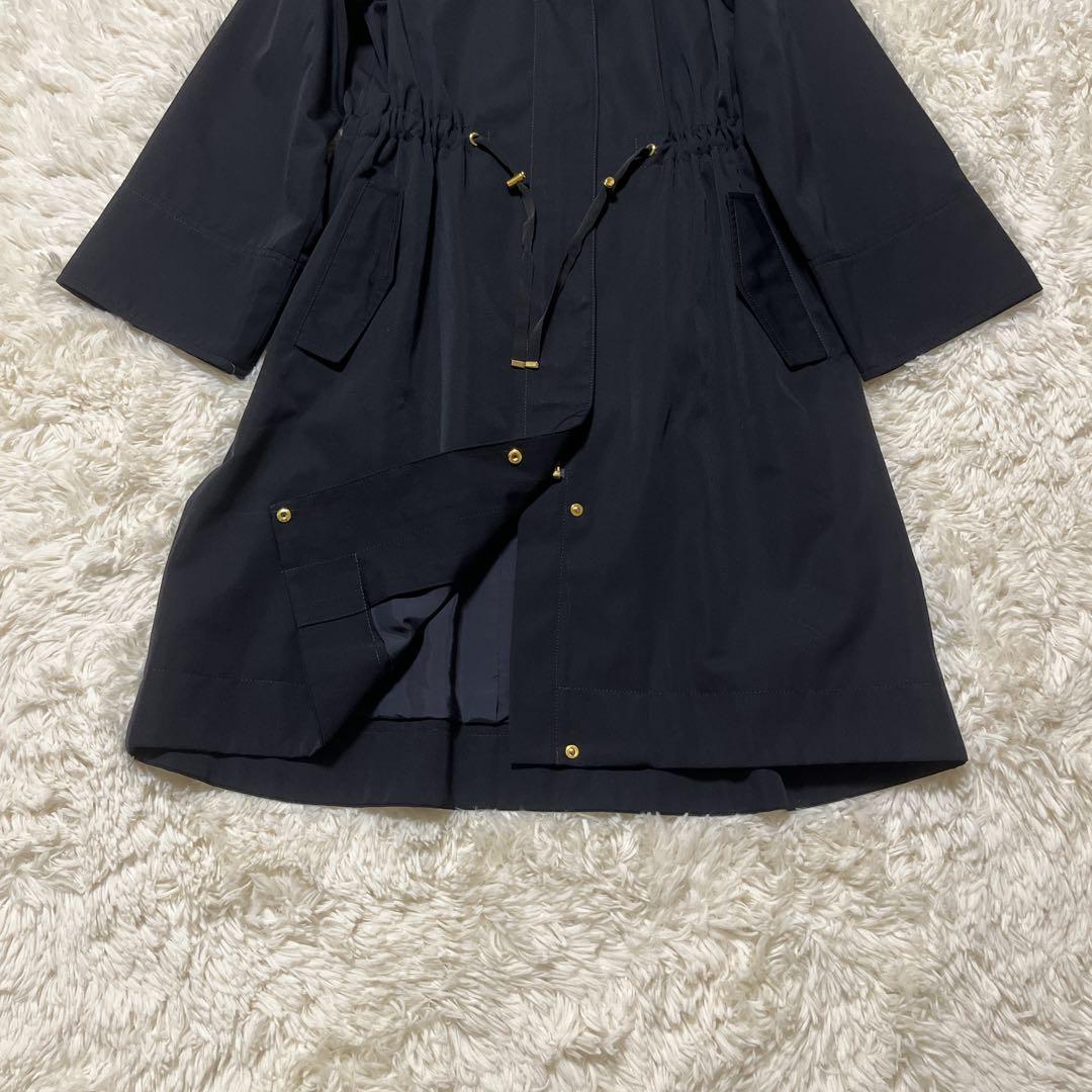 ANAYI フード付きネイビー モッズコートサイズ38 【訳あり】ライナー欠品
