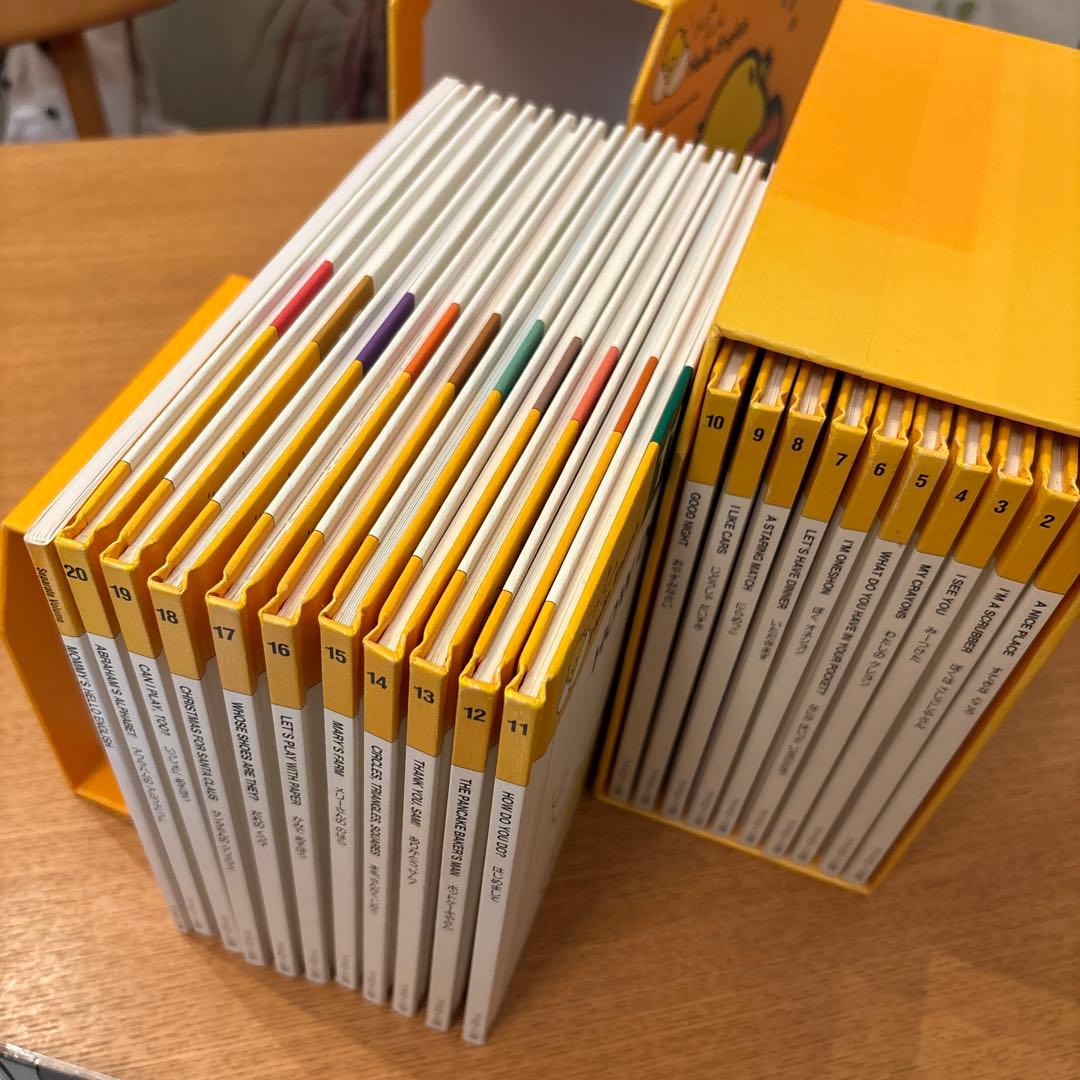 幼児 英語 Hello English 20冊 CD5枚 美品 ブックローン