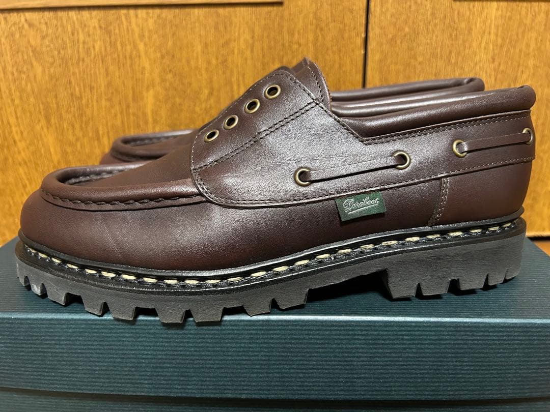 ☆美品☆ パラブーツ Paraboot モカシン CHIMEY シメイ 6