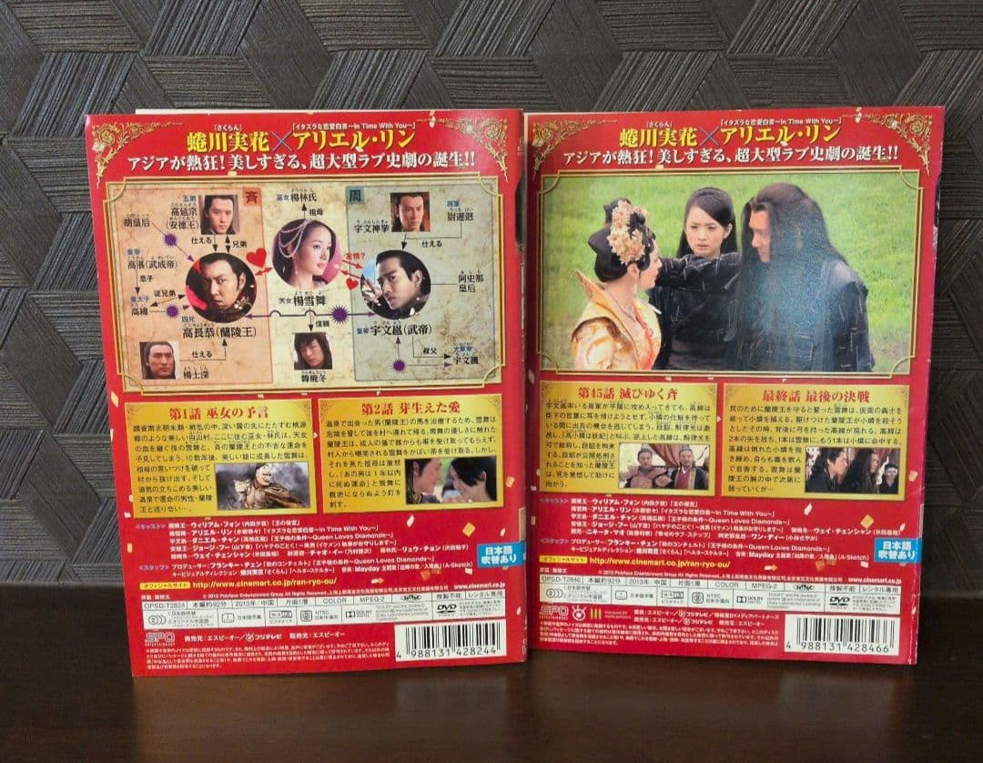 蘭陵王　 DVD 23枚組全巻