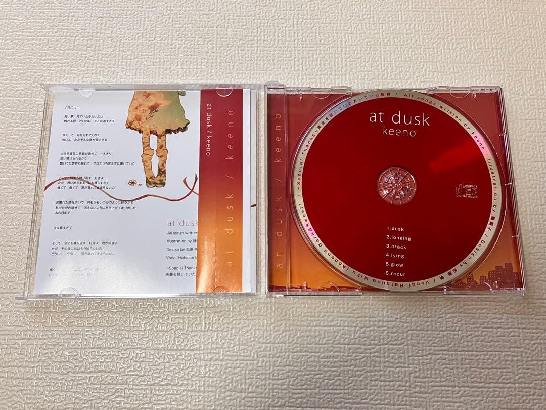 keeno 同人CD 「 at dusk 」