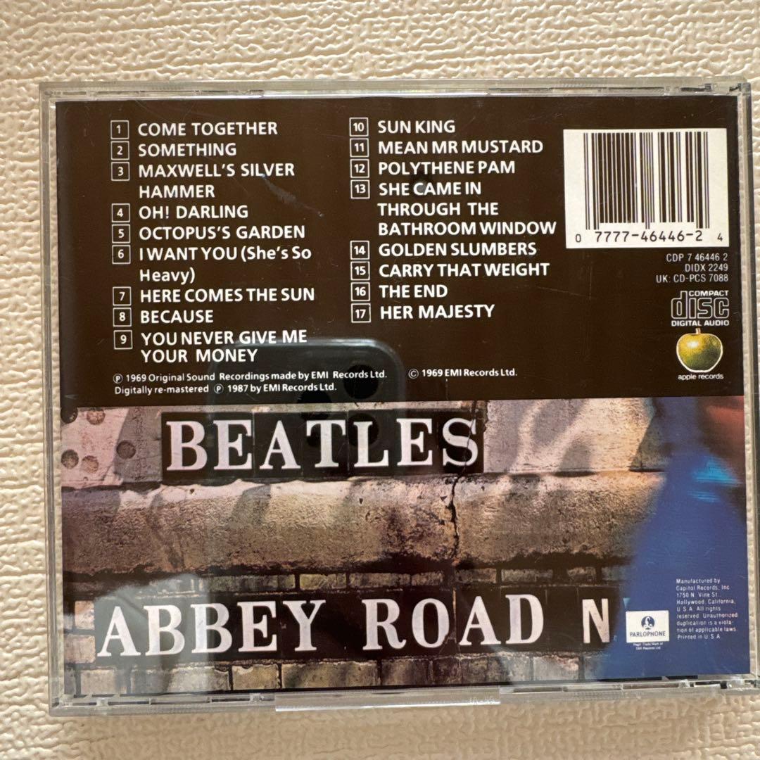洋楽 THE BEATLES ABBEY ROAD CD