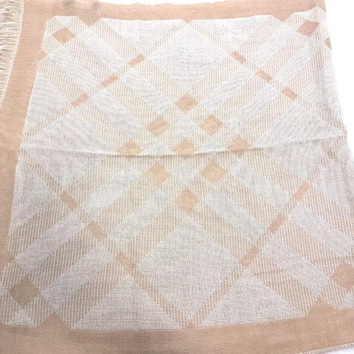 すずりん様★バーバリー BURBERRY ストール チェック ウール 大判