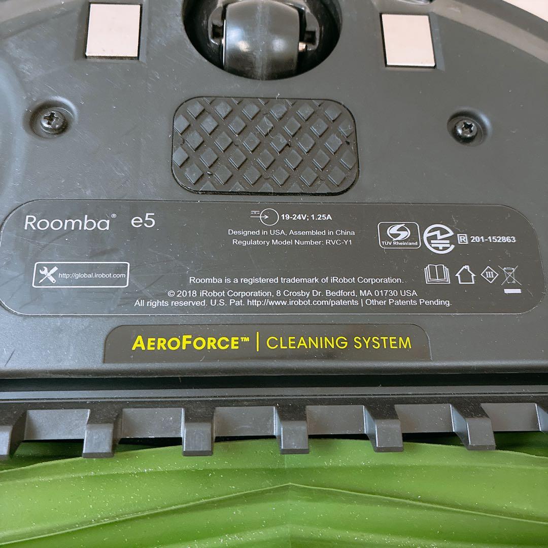 通電OK ルンバ e5 iRobot ロボット掃除機 付属品あり 箱入 中古品